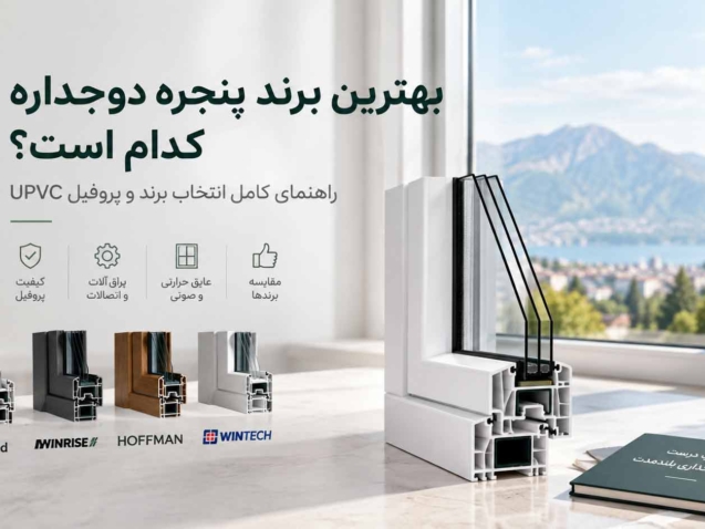 بهترین برند های پنجره دوجداره